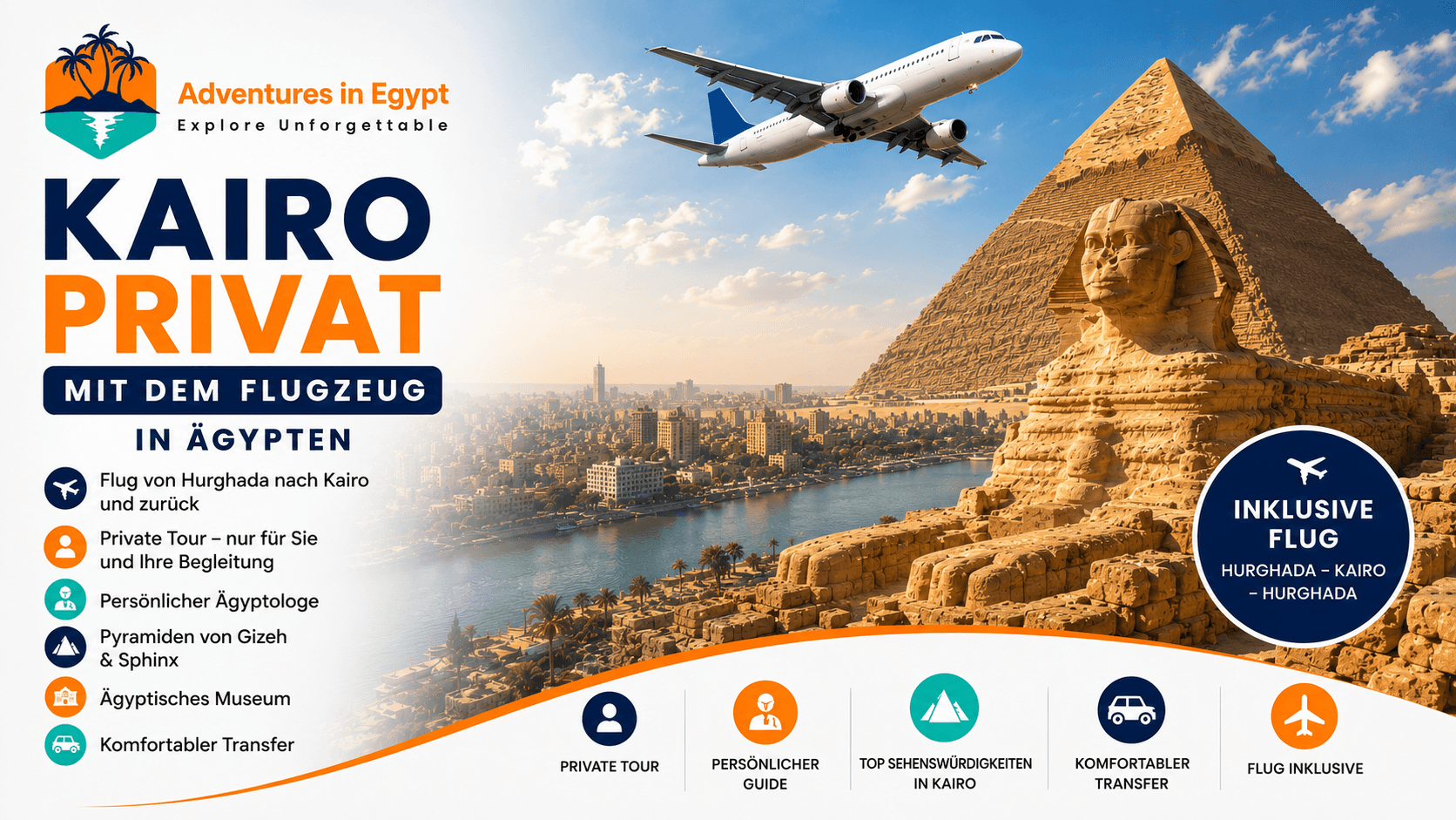 Kairo Tour Fliegen