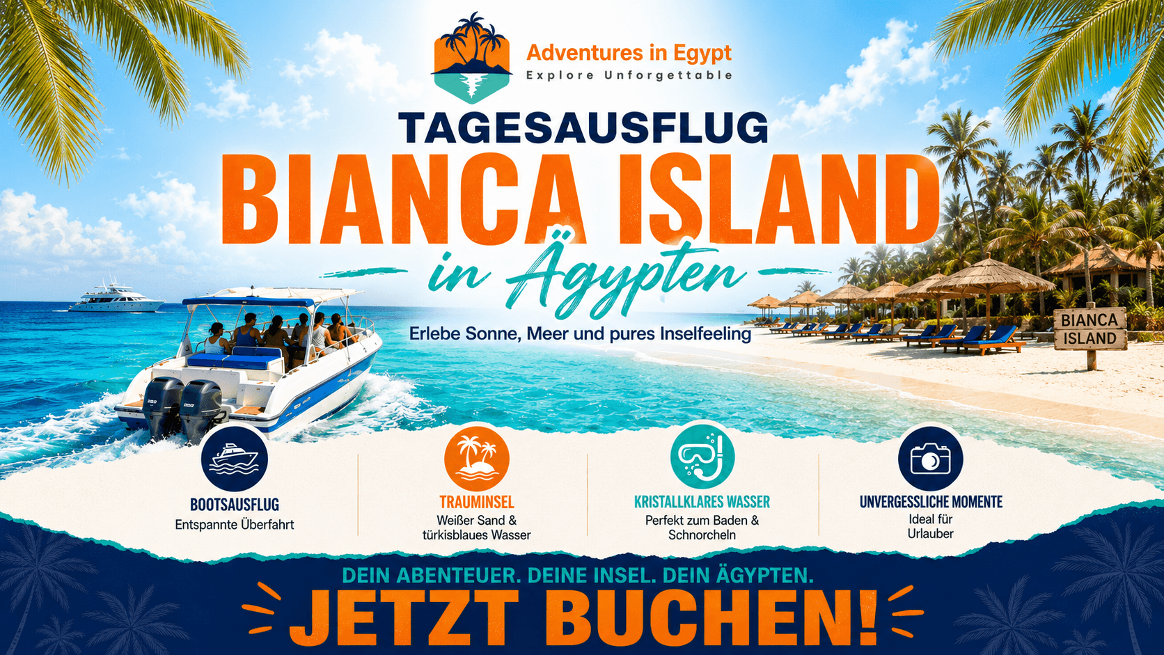Tagesausflug Bianca Island