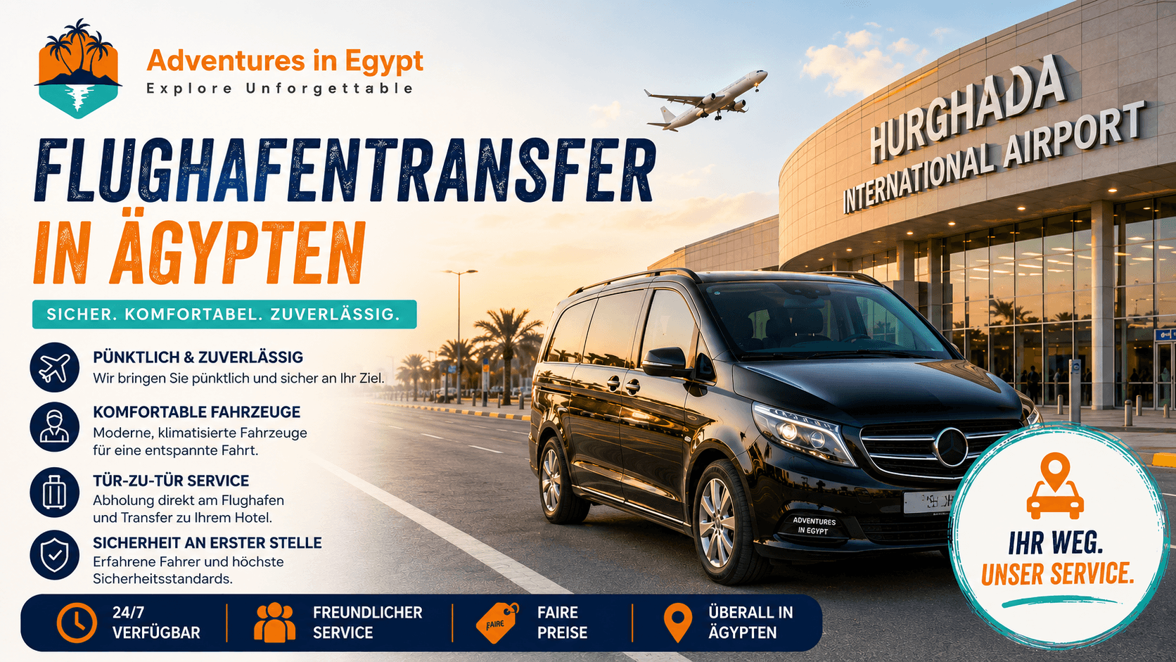 Flughafentransfer Hurghada